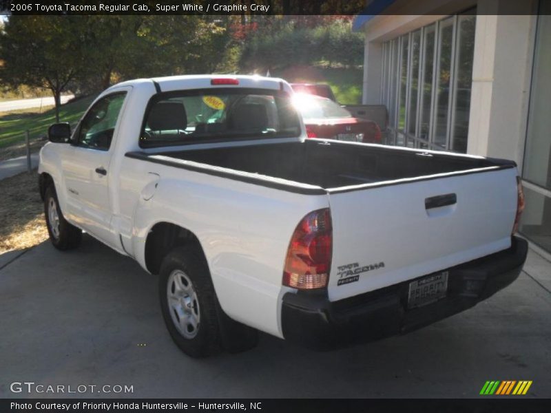 Super White / Graphite Gray 2006 Toyota Tacoma Regular Cab
