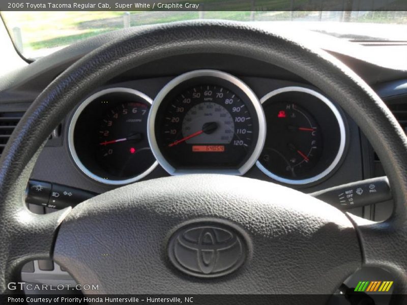Super White / Graphite Gray 2006 Toyota Tacoma Regular Cab
