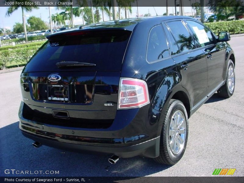Black / Charcoal 2008 Ford Edge SEL