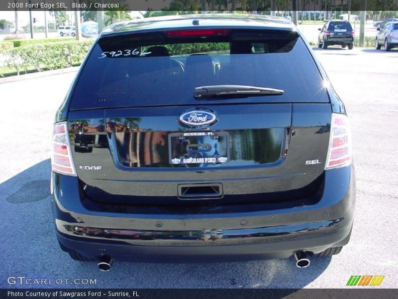 Black / Charcoal 2008 Ford Edge SEL