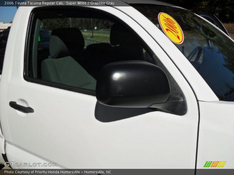 Super White / Graphite Gray 2006 Toyota Tacoma Regular Cab