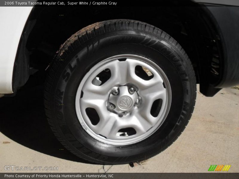 Super White / Graphite Gray 2006 Toyota Tacoma Regular Cab
