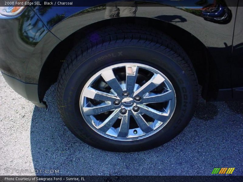 Black / Charcoal 2008 Ford Edge SEL