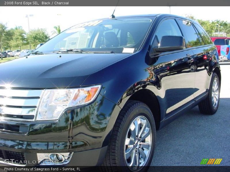 Black / Charcoal 2008 Ford Edge SEL