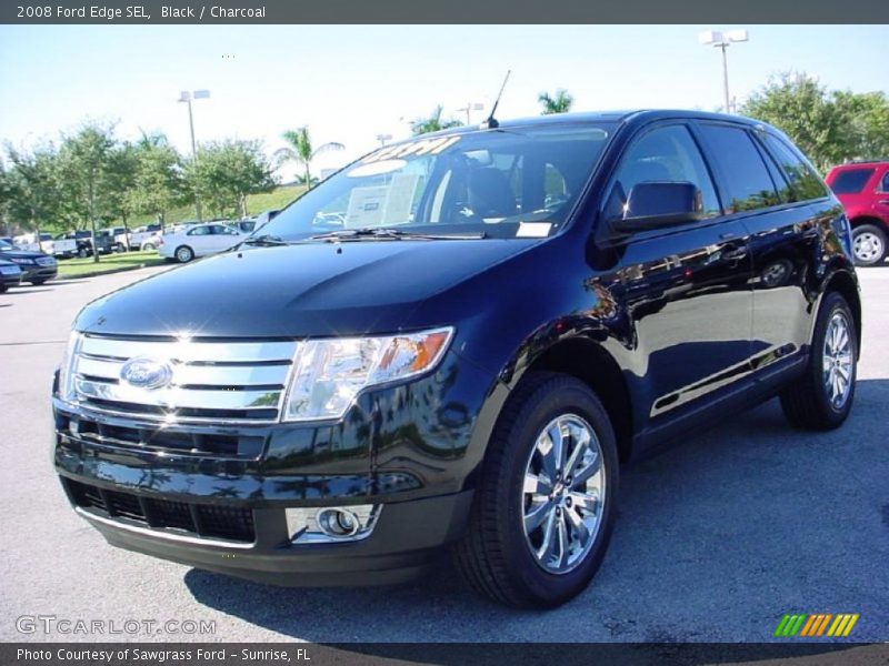 Black / Charcoal 2008 Ford Edge SEL