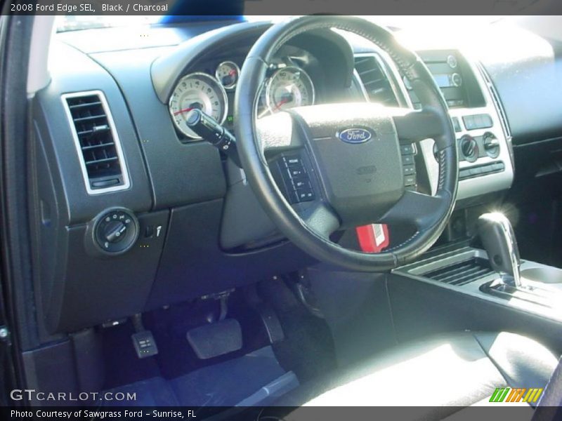 Black / Charcoal 2008 Ford Edge SEL