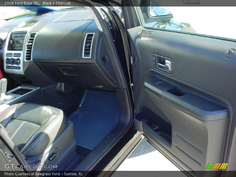 Black / Charcoal 2008 Ford Edge SEL