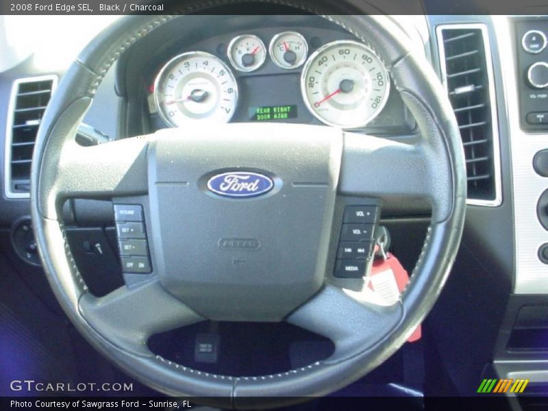 Black / Charcoal 2008 Ford Edge SEL