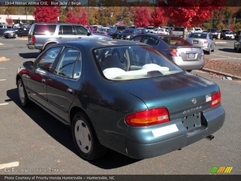 Blue Jade / Beige 1994 Nissan Altima GXE