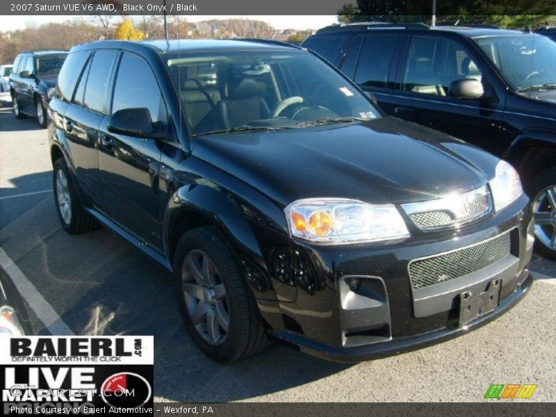 Black Onyx / Black 2007 Saturn VUE V6 AWD