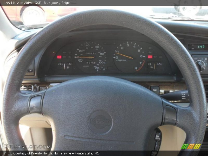 Blue Jade / Beige 1994 Nissan Altima GXE