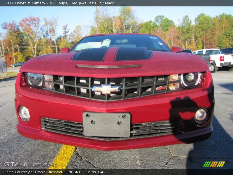 Red Jewel Metallic / Black 2011 Chevrolet Camaro SS/RS Coupe