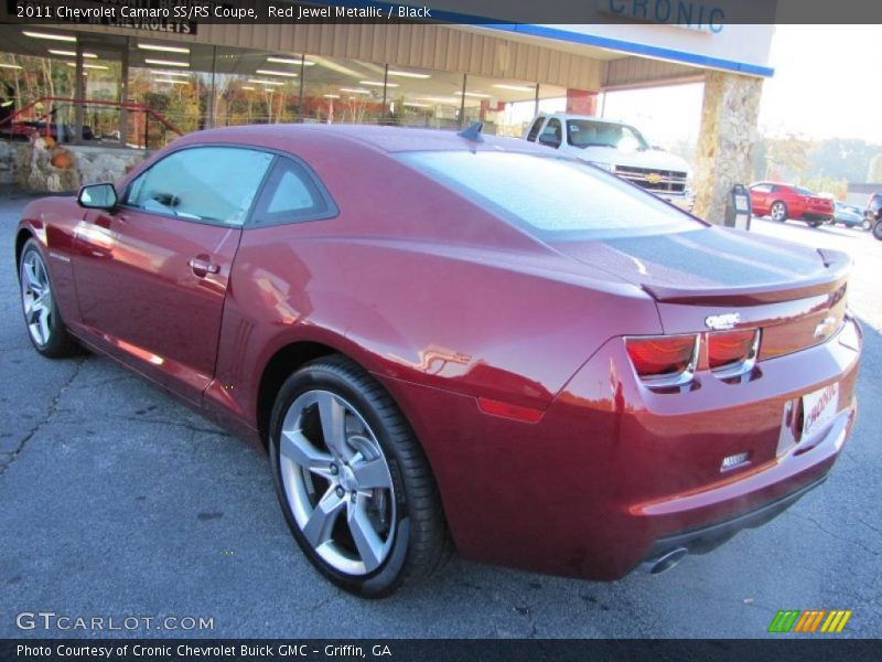 Red Jewel Metallic / Black 2011 Chevrolet Camaro SS/RS Coupe