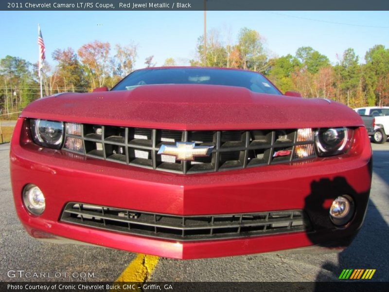 Red Jewel Metallic / Black 2011 Chevrolet Camaro LT/RS Coupe