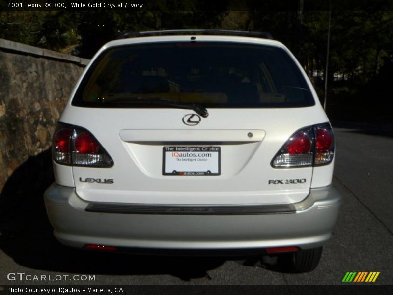 White Gold Crystal / Ivory 2001 Lexus RX 300