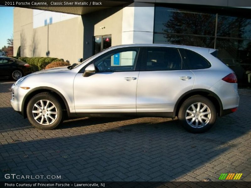 Classic Silver Metallic / Black 2011 Porsche Cayenne