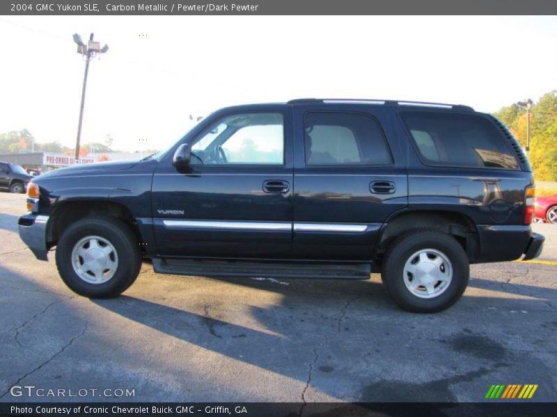 Carbon Metallic / Pewter/Dark Pewter 2004 GMC Yukon SLE