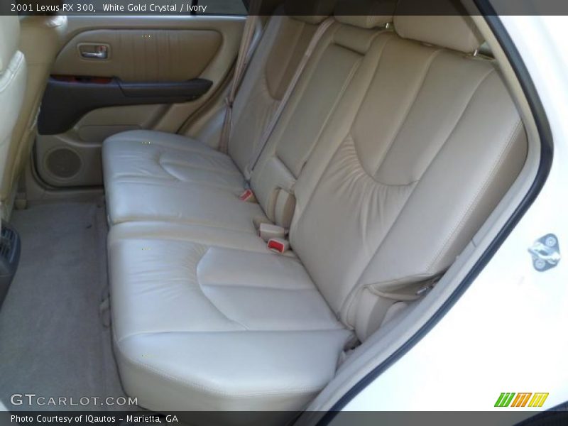 White Gold Crystal / Ivory 2001 Lexus RX 300