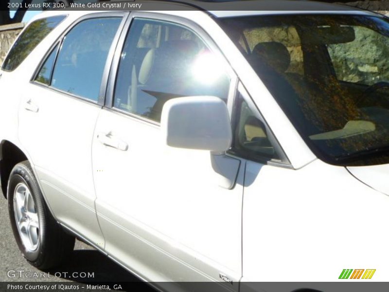 White Gold Crystal / Ivory 2001 Lexus RX 300
