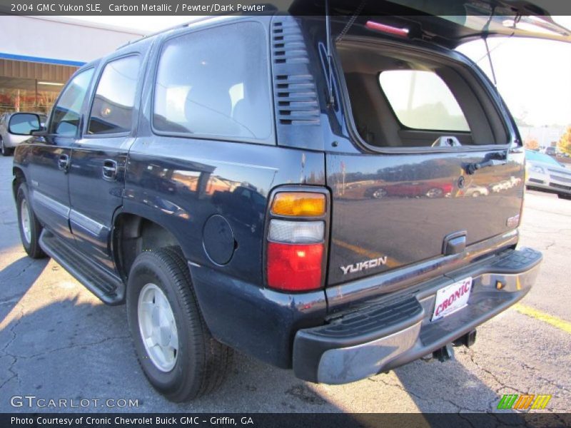 Carbon Metallic / Pewter/Dark Pewter 2004 GMC Yukon SLE