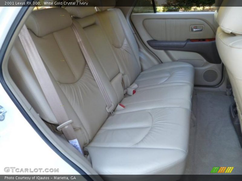 White Gold Crystal / Ivory 2001 Lexus RX 300