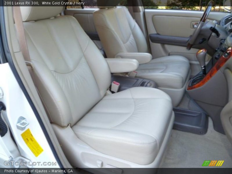 White Gold Crystal / Ivory 2001 Lexus RX 300