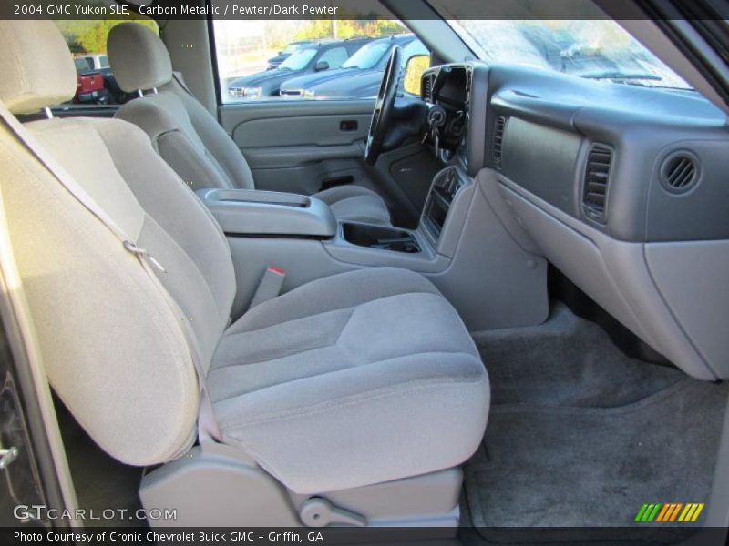Carbon Metallic / Pewter/Dark Pewter 2004 GMC Yukon SLE