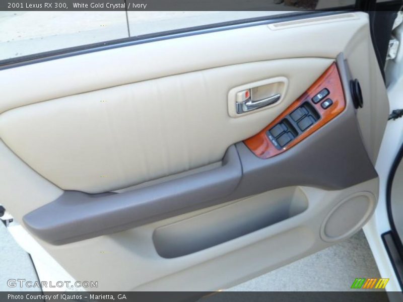 White Gold Crystal / Ivory 2001 Lexus RX 300