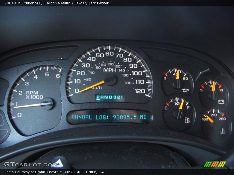  2004 Yukon SLE SLE Gauges
