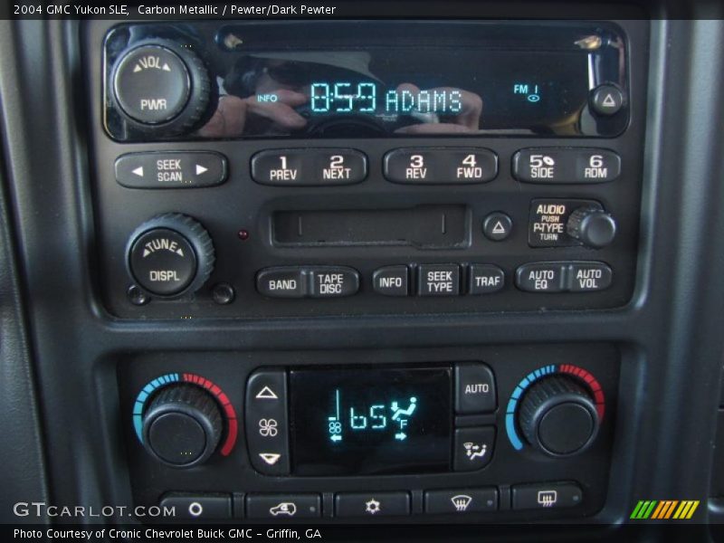 Controls of 2004 Yukon SLE