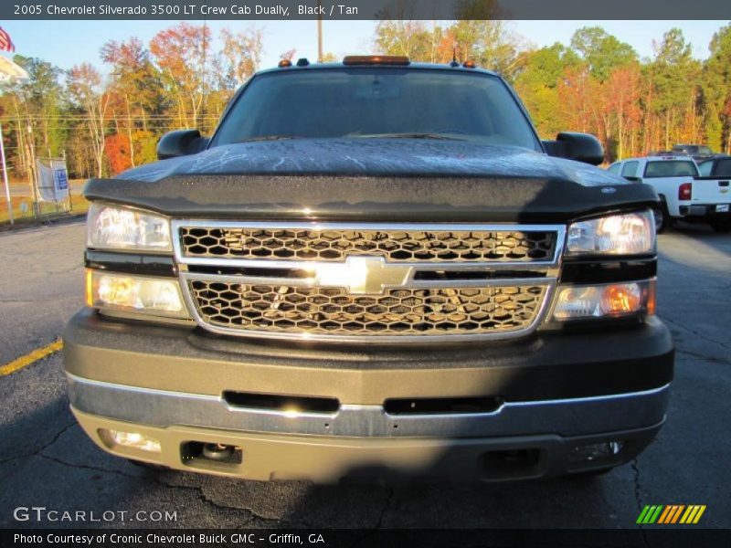 Black / Tan 2005 Chevrolet Silverado 3500 LT Crew Cab Dually