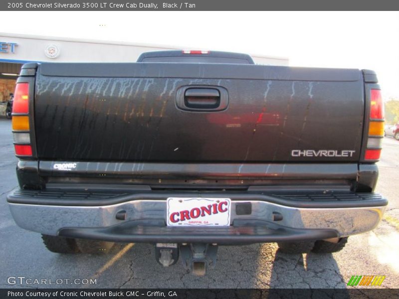Black / Tan 2005 Chevrolet Silverado 3500 LT Crew Cab Dually