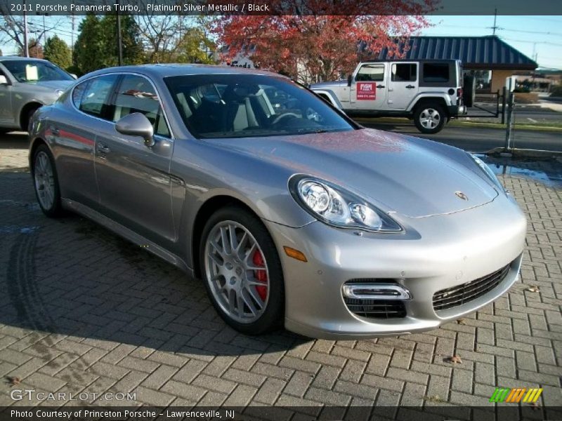 Front 3/4 View of 2011 Panamera Turbo