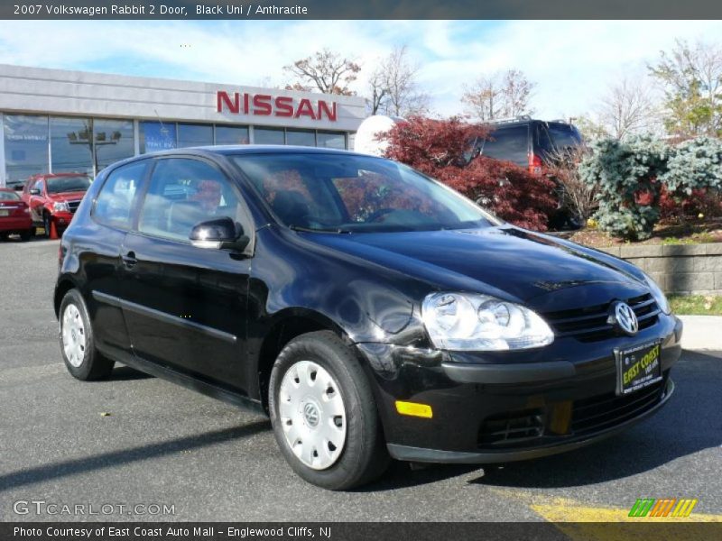 Black Uni / Anthracite 2007 Volkswagen Rabbit 2 Door