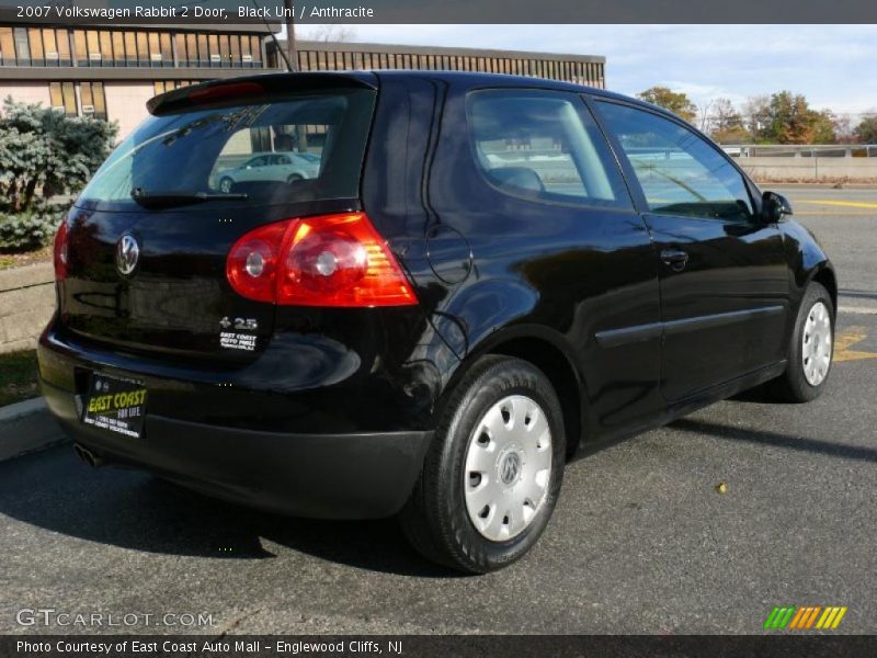 Black Uni / Anthracite 2007 Volkswagen Rabbit 2 Door