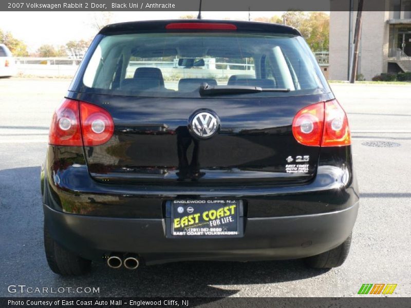 Black Uni / Anthracite 2007 Volkswagen Rabbit 2 Door
