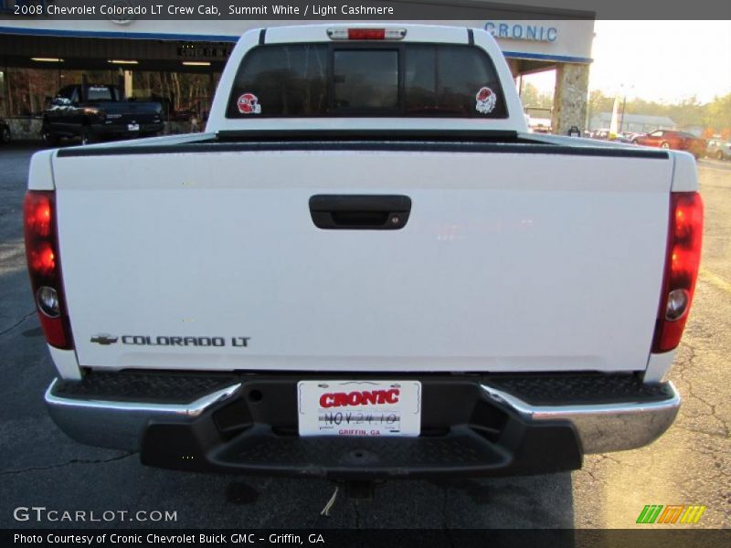 Summit White / Light Cashmere 2008 Chevrolet Colorado LT Crew Cab