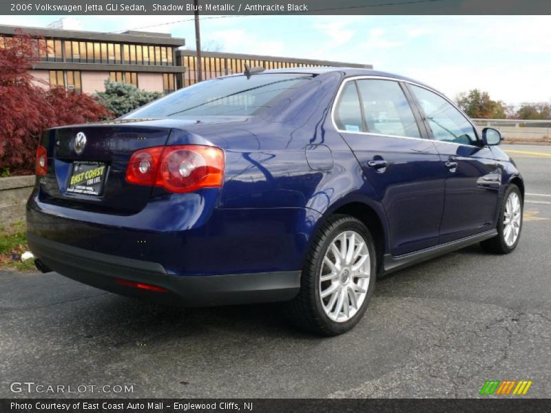 Shadow Blue Metallic / Anthracite Black 2006 Volkswagen Jetta GLI Sedan