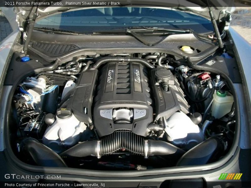  2011 Panamera Turbo Engine - 4.8 Liter DFI Twin-Turbocharged DOHC 32-Valve VarioCam Plus V8