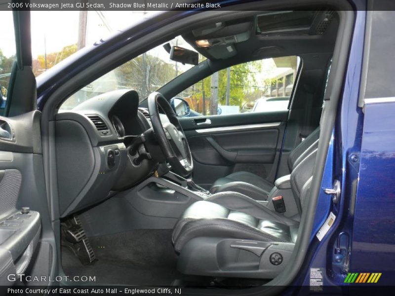  2006 Jetta GLI Sedan Anthracite Black Interior