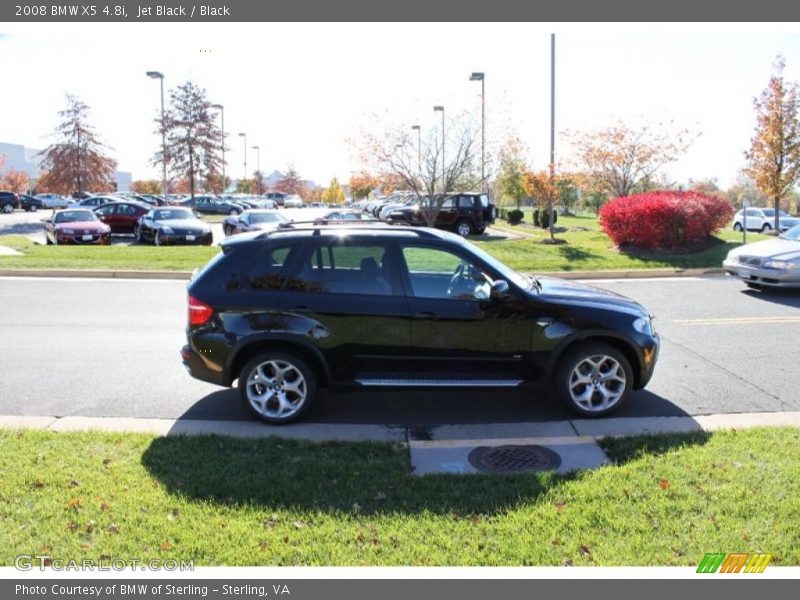 Jet Black / Black 2008 BMW X5 4.8i