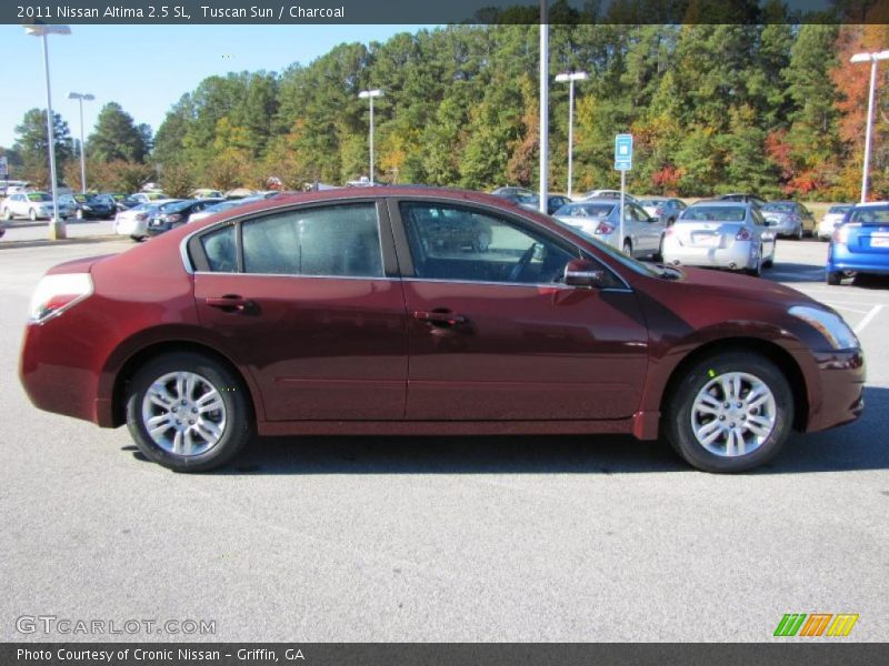 Tuscan Sun / Charcoal 2011 Nissan Altima 2.5 SL