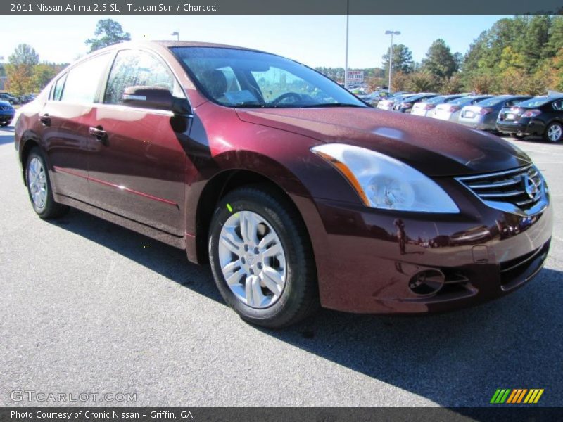 Tuscan Sun / Charcoal 2011 Nissan Altima 2.5 SL