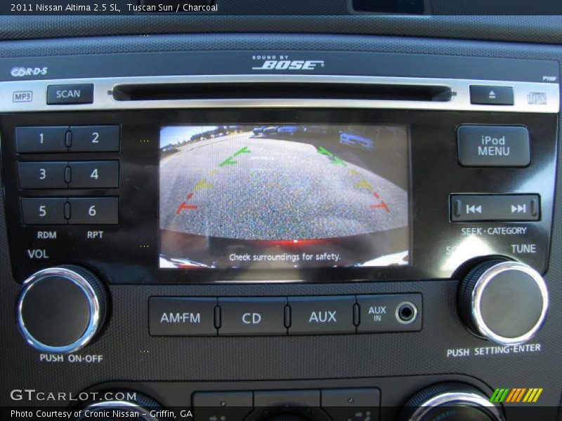 Tuscan Sun / Charcoal 2011 Nissan Altima 2.5 SL