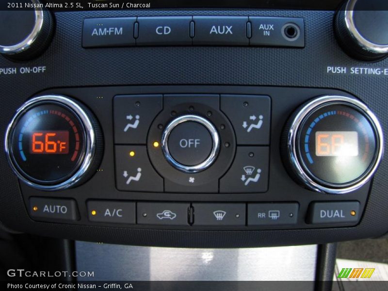 Tuscan Sun / Charcoal 2011 Nissan Altima 2.5 SL