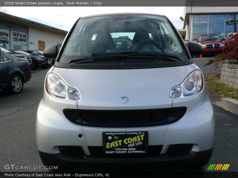 Silver Metallic / Grey 2008 Smart fortwo passion coupe
