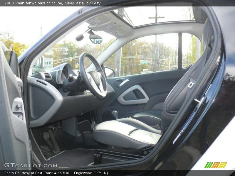 Silver Metallic / Grey 2008 Smart fortwo passion coupe