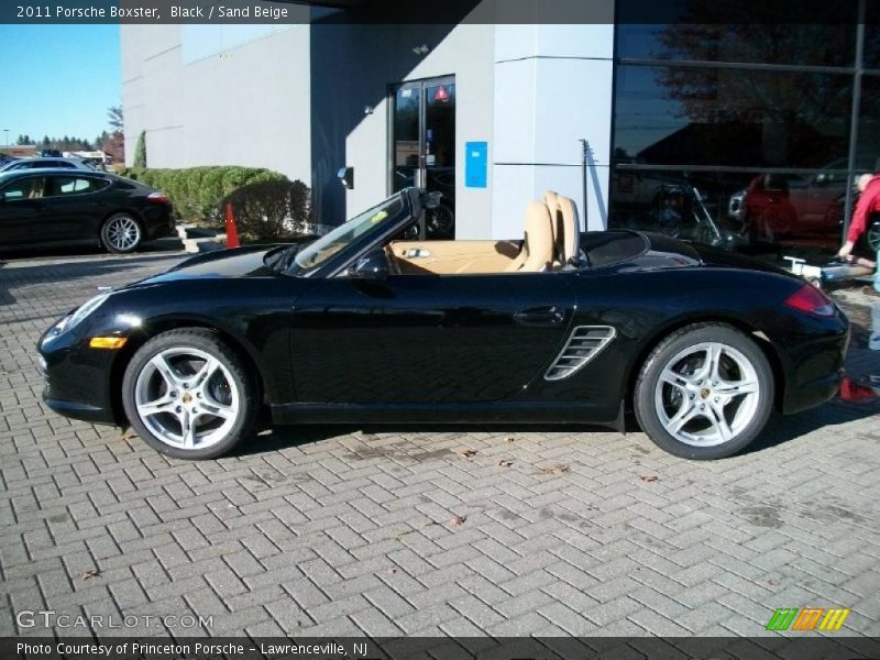 Black / Sand Beige 2011 Porsche Boxster