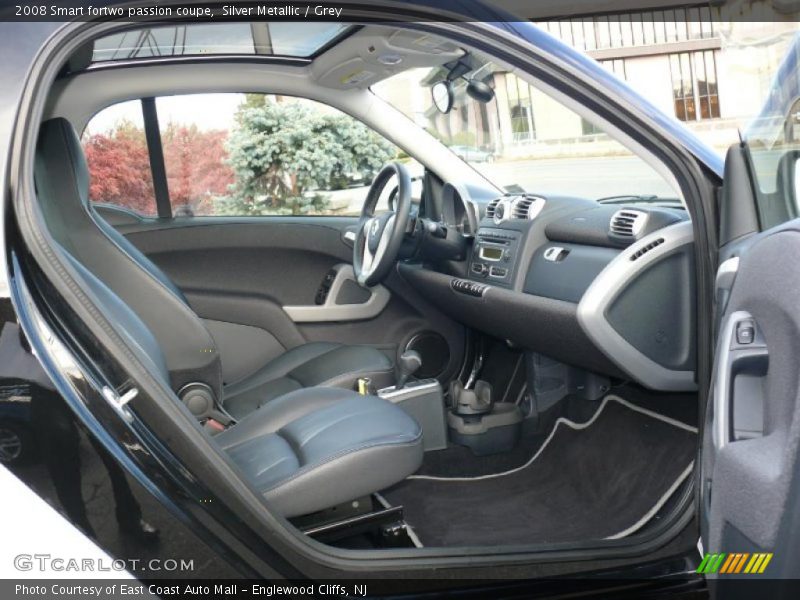 Silver Metallic / Grey 2008 Smart fortwo passion coupe