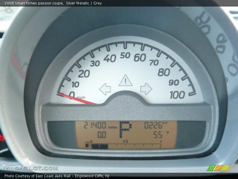 Silver Metallic / Grey 2008 Smart fortwo passion coupe
